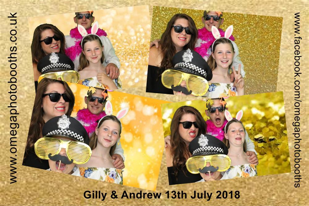 Gilly & Andrew's Wedding | View more photos from the event at gallery.omegaphotobooths.co.uk/u/Omega-Photobooths/Gilly-Andrews-Wedding